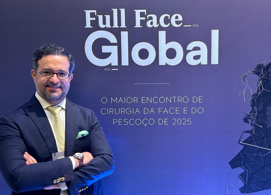 Dr. Márcio Crisóstomo participa do Full Face Global, congresso sobre cirurgia da face e do pescoço