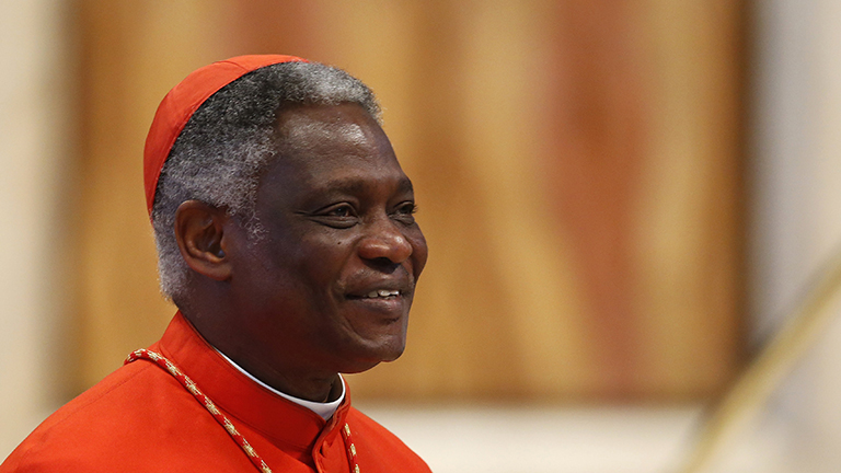 Ghanaian Cardinal Peter Kodwo Appiah Turkson Attends A Mass In St. Peter's Basilica At The Vatican