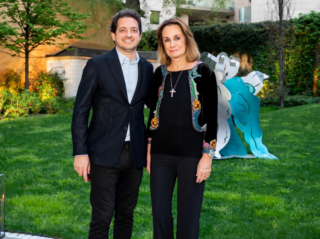 Carlos Jereissati E Georgina Brandolini