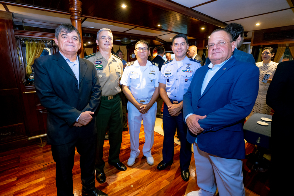 Cel. Pedro Holanda, Cel Magalhães, Fernando Amorim, Cel Gleydson E Cmdt Guts