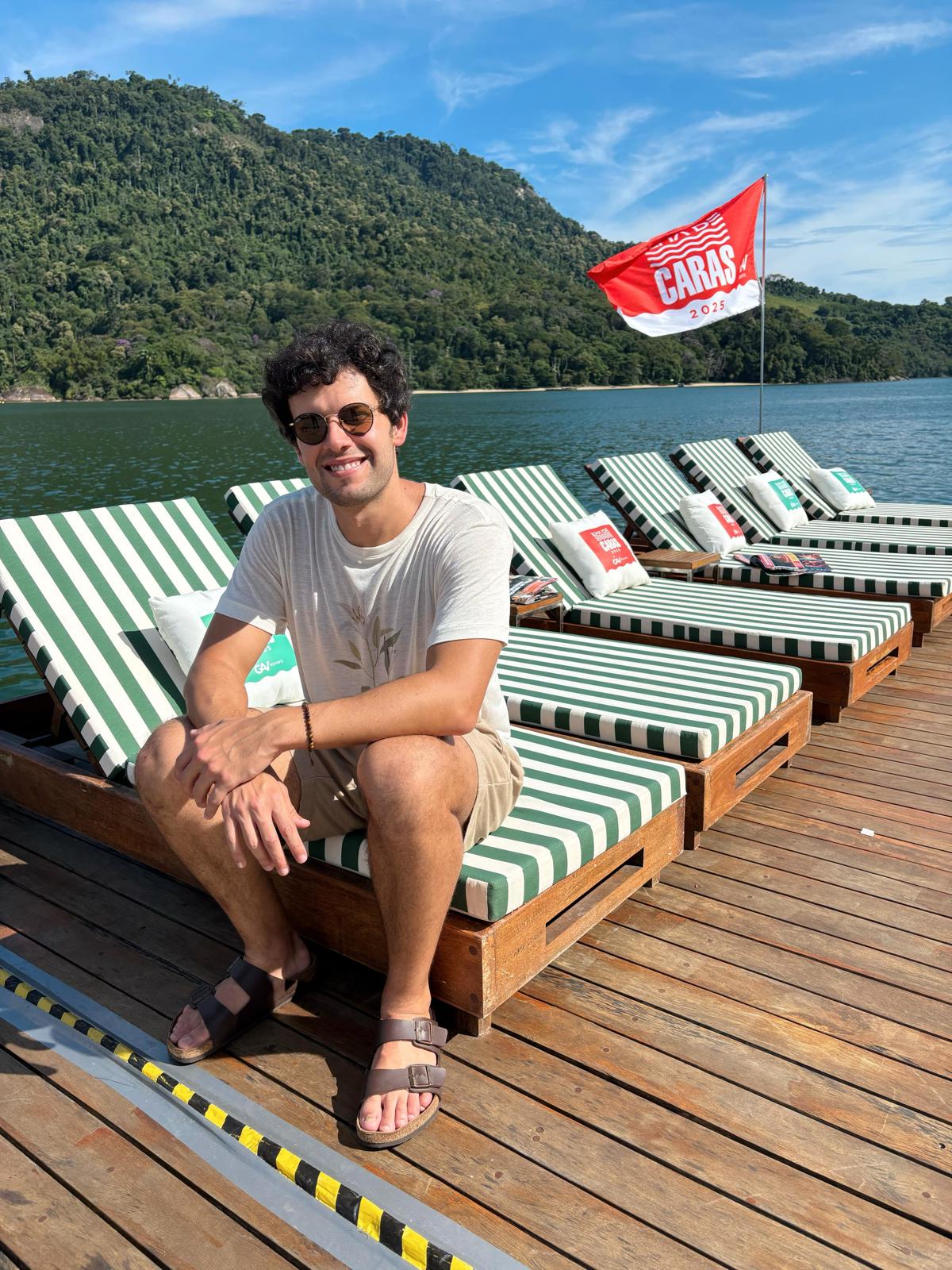 Davi Cartaxo Na Ilha De Caras