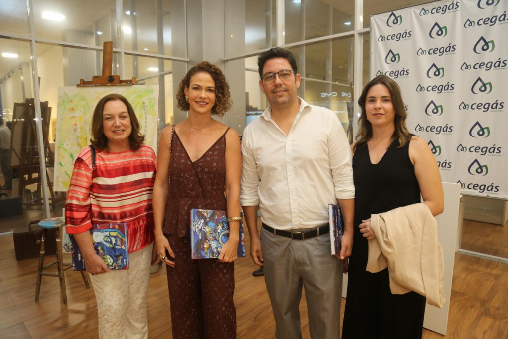 Edlene Benevides, Carol Gurgel, Eduardo Palhano E Monic Saboia