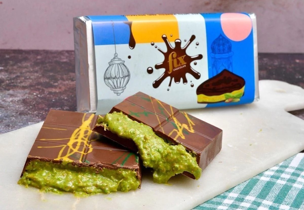 Chocolate de Dubai vira febre no TikTok e provoca escassez global de pistache