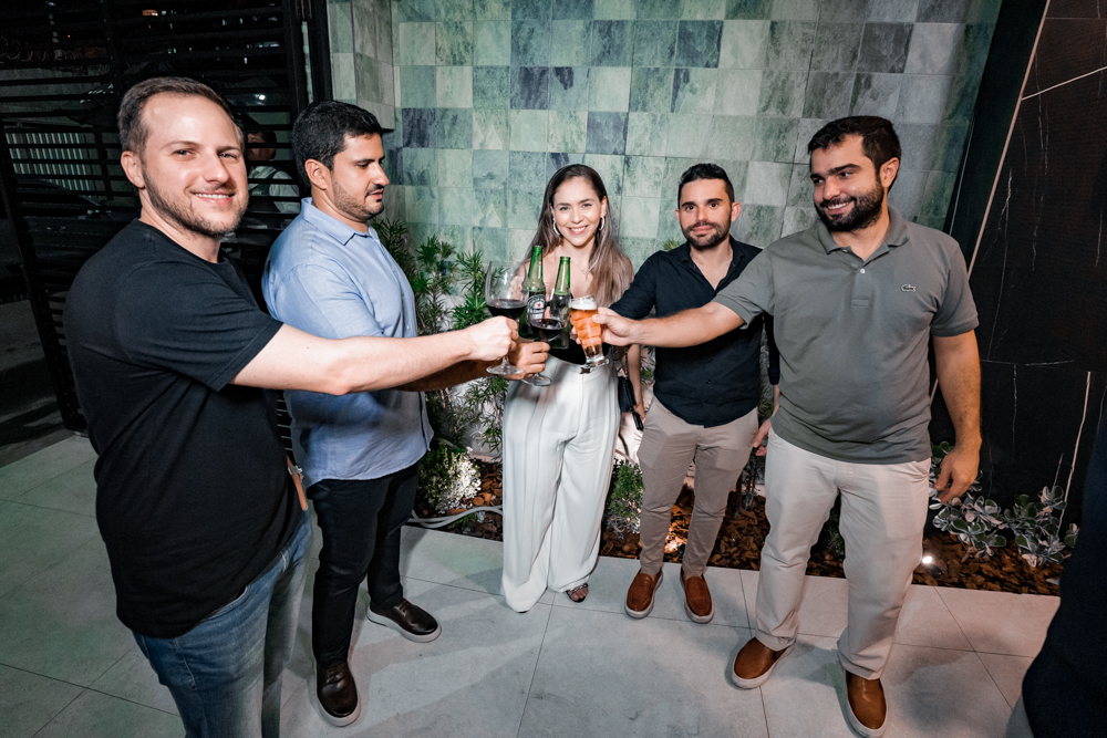 Jean Machado, Gerardo Facundo, Raiza Mota, Pedro Bispo E Igor Guedes