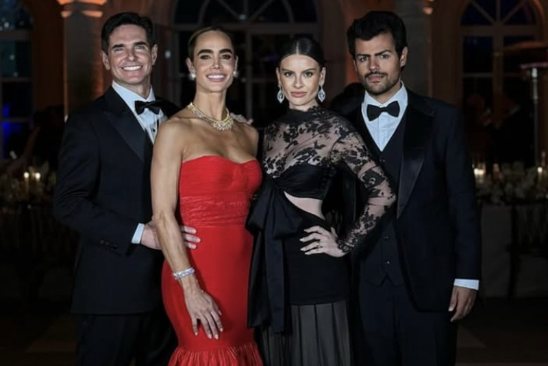 Na cidade eterna - Karina Curi e Marco Aurélio Cunha trocam alianças em cerimônia memorável em Roma