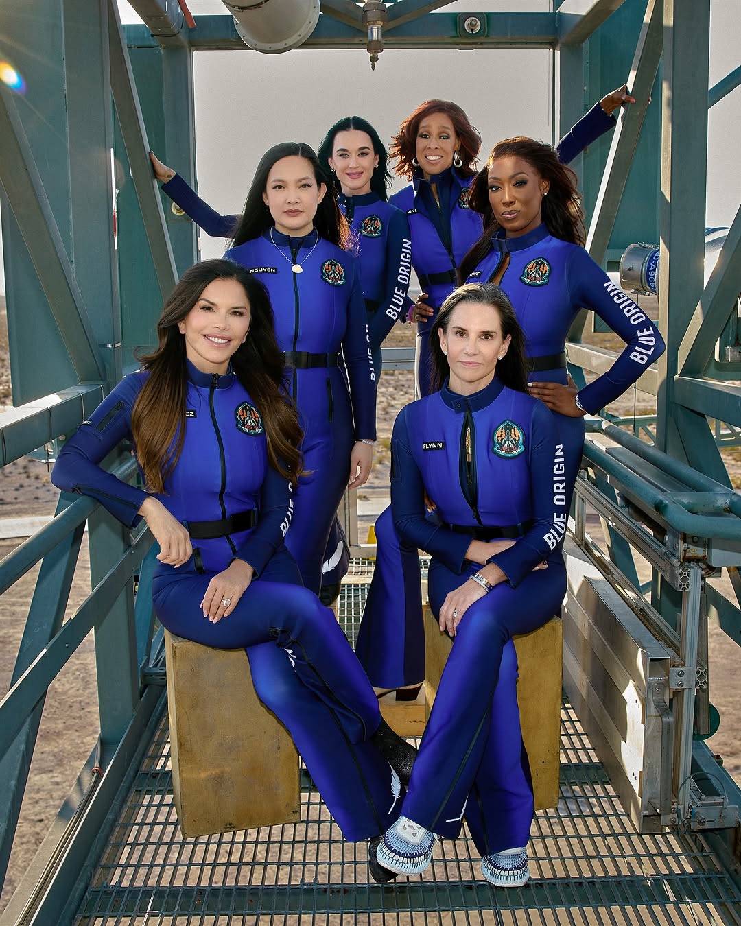 Lauren Sanchez, Amanda Nguyen, Katy Perry, Gayle King, Aisha Bowe E Kerianne Flynn