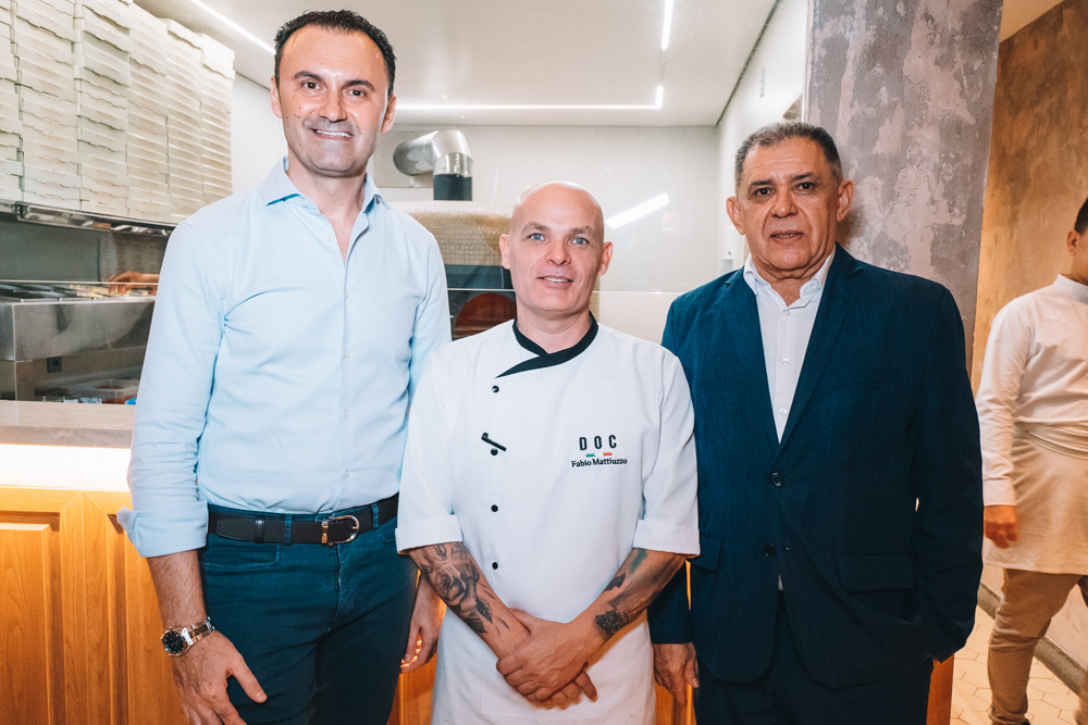 Novidades no menu - DOC Pizza Artigianale & Cucina apresenta novo cardápio e novo chef em evento exclusivo