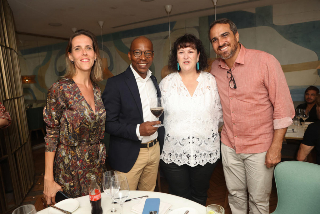 Manuela Porto, Debra Algie, Luvo Ntezo E Antonio Fernandes