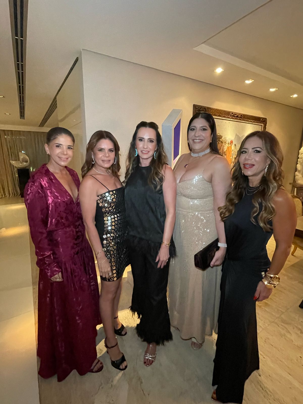 Maria Lúcia Negrão, Liliana Linhares, Roberta Nogueira, Elisa Oliveira E Sakie Brookes