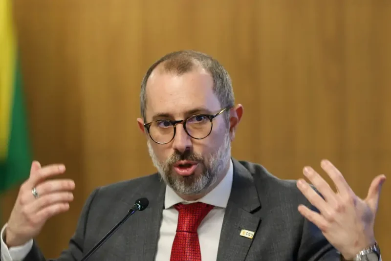 Ministro Da Controladoria Geral Da União (cgu), Vinicius Marques De Carvalho Foto Agência Brasil