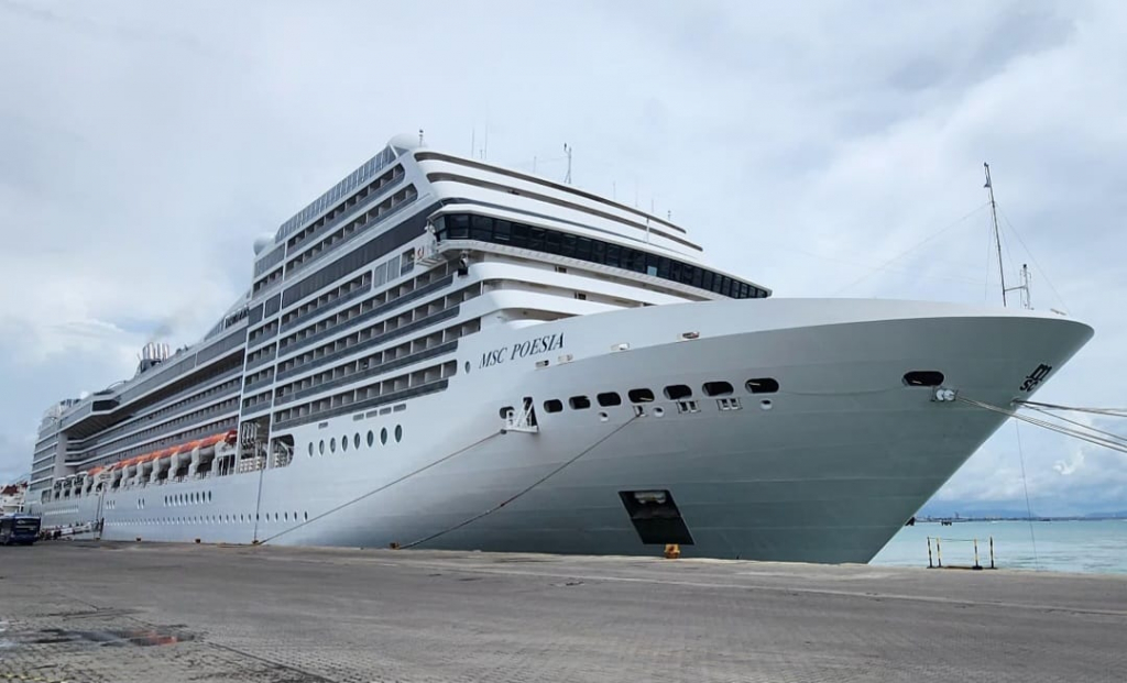 Msc Poesia No Porto De Fortaleza Foto Divulgação Cdc