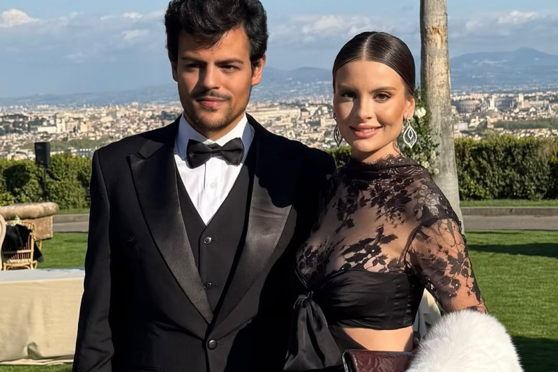 Na cidade eterna - Karina Curi e Marco Aurélio Cunha trocam alianças em cerimônia memorável em Roma