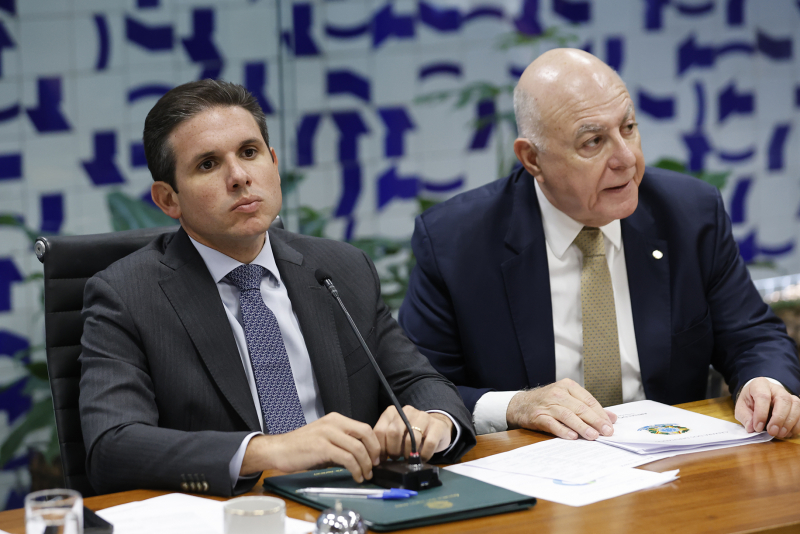 Presidente Hugo Motta E Deputado Arnaldo Jardim Do Cidadania De São Paulo
