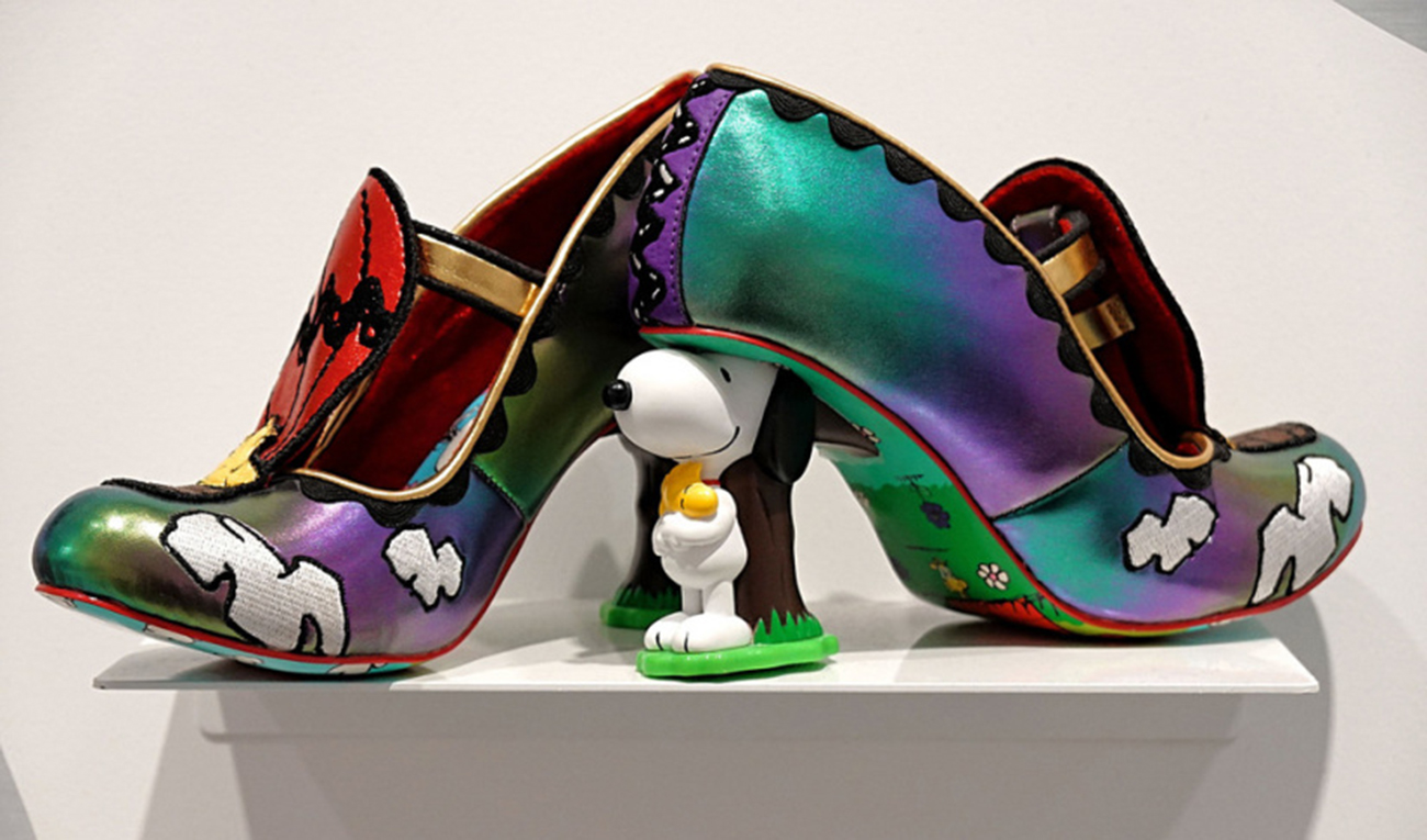 A exposição em homenagem aos 76 anos do personagem Snoopy A exposição em homenagem aos 76 anos do personagem Snoopy