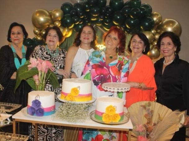 Vânia Queiroz, Isabel Arruda, Karina Sampaio, Fátima Duarte, Lennie Saboya E Emilse Arruda