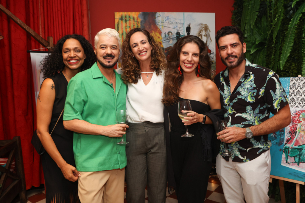 Ana Paula Souza, Gilson Martins, Sophie Bárbara, Raquel Jube, Saulo Jube