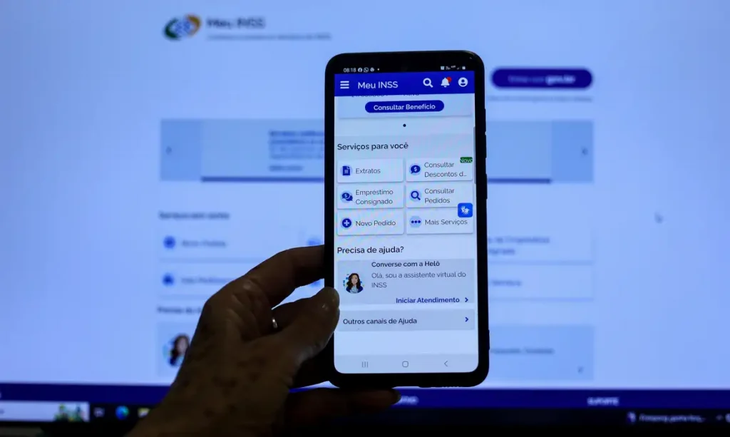 Aplicativo App Meu Inss Foto Agência Brasil
