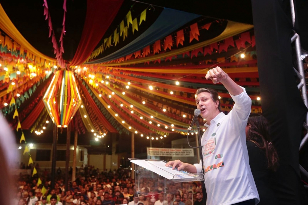 Camilo Santana Na Festa Do Pau Da Bandeira No Cariri