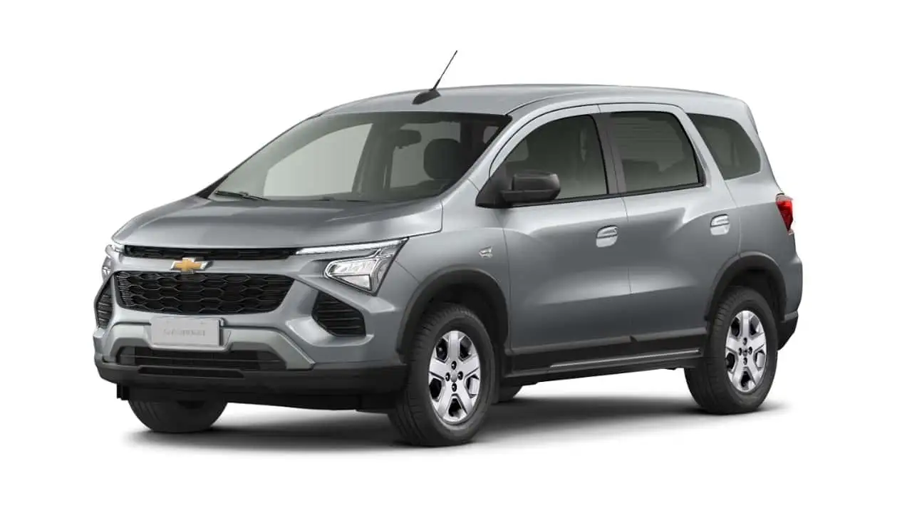 Chevrolet Spin 2026 ganha versão PcD e motor mais eficiente