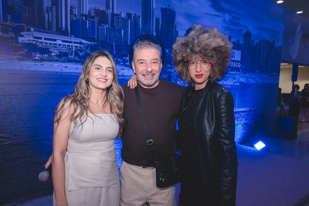 Denise Carrá, Cláudio Silveira E Helena Barbosa