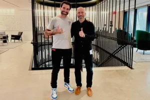 Diego Barreto, Ceo Do Ifood E Dara Khosrowshahi, Ceo Da Uber