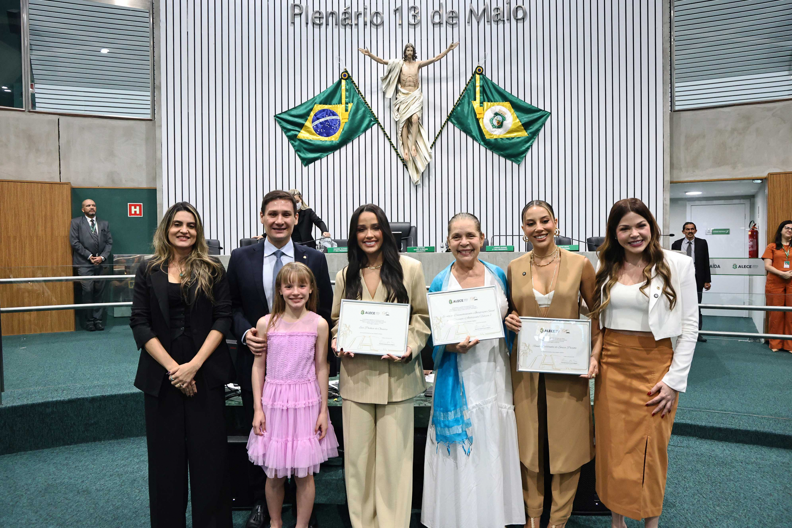 Edisca, Alece Renata Saldanha E Eva Pacheco Foto Dário Gabriel