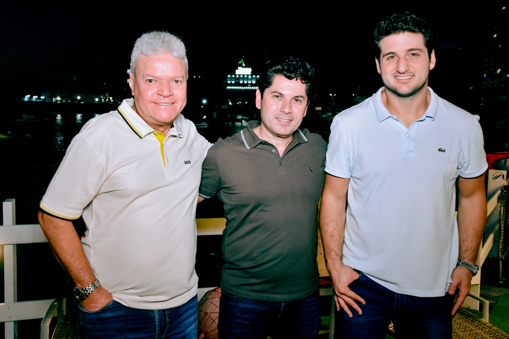 Edson Arouche, Pompeu Vasconcelos E Omar Macedo