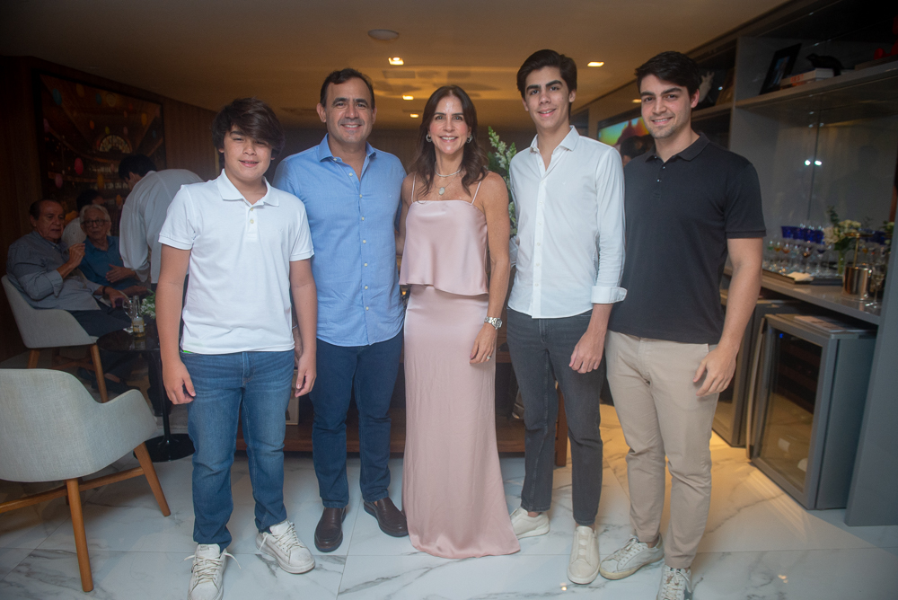 Flávio, Flávio Quinderé, Raquel Jucá, Regis Quinderé E Pedro Jucá (2)