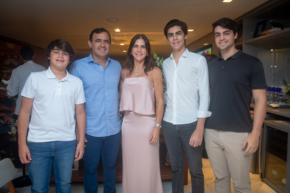 Flávio, Flávio Quinderé, Raquel Jucá, Regis Quinderé E Pedro Jucá (3)
