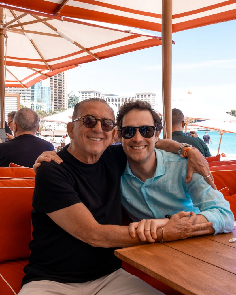 Galvão Bueno E Bruno Senna