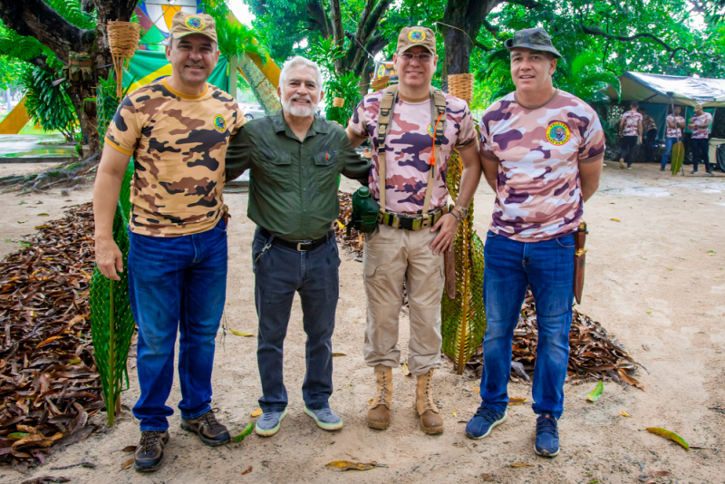 Valor e Compromisso - Pelotão Ceará na Selva homenageia 11 nomes em cerimônia de entrega de adagas no 23º BC, em Fortaleza