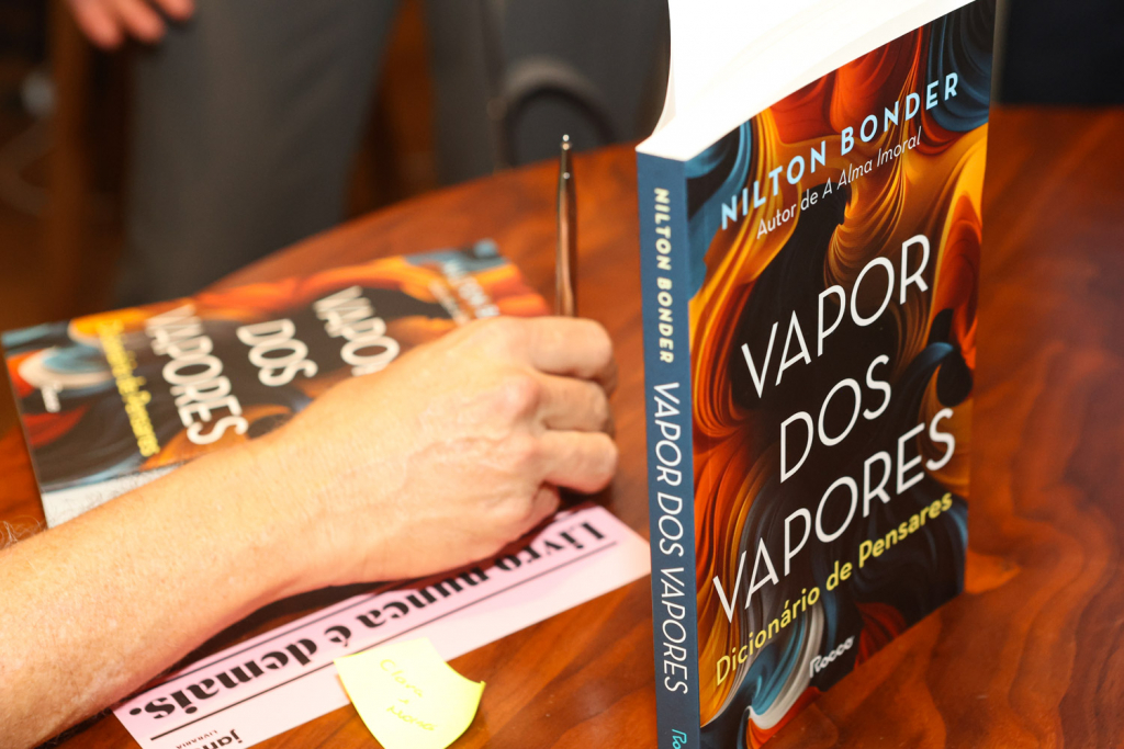 Lançamento Do Livro Vapor Dos Vapores, De Nilton Bonder