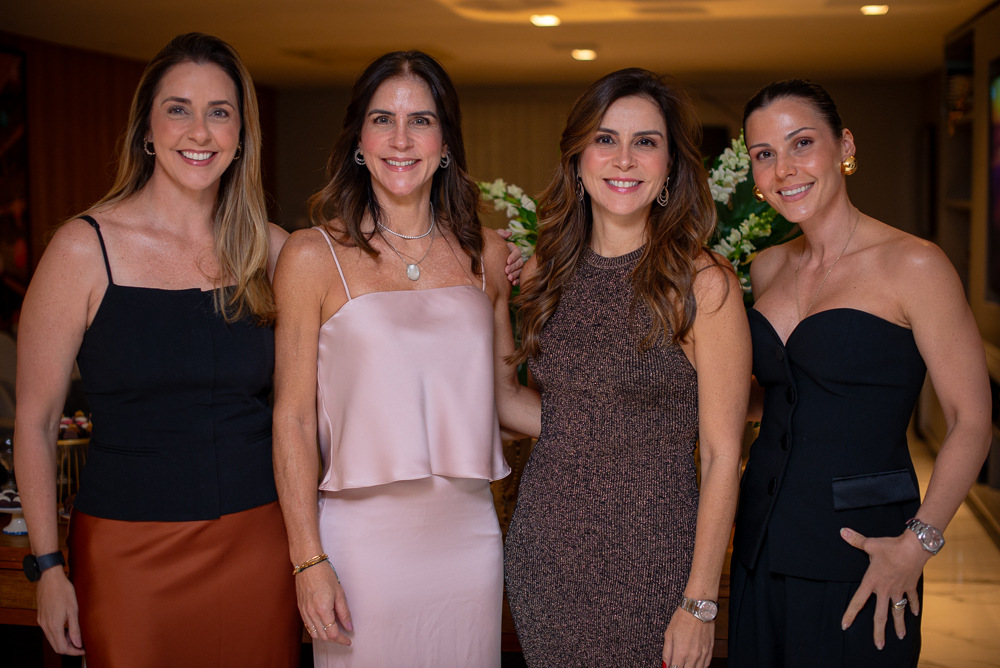 Lia Aragão, Raquel Jucá , Angela Matins E Lara Jucá (2)