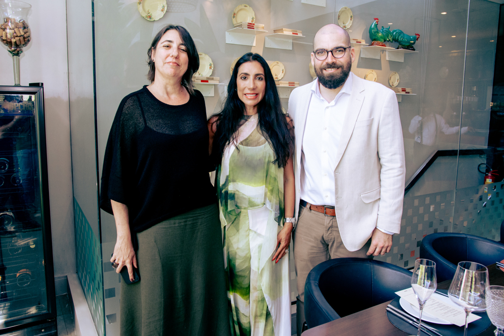 Luciana Malgarisi, Mariana Amaral E Abelardo Sampaio