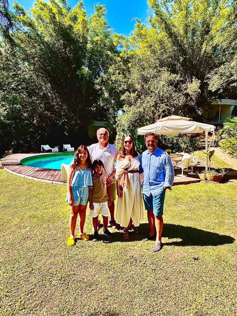 Marina, Enzo, Hélcius Pitanguy, Manoela Crisóstomo, Márcio Crisóstomo