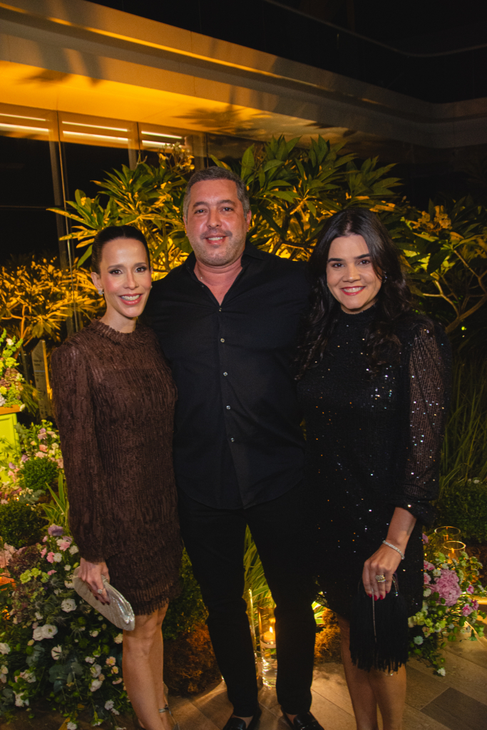 Melina Bastos, Tiago Leal E Priscila Leal