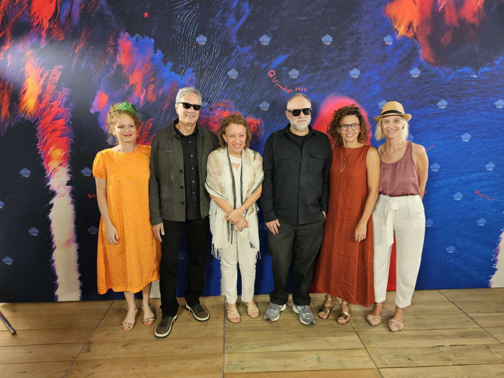 Natasha Faria Mis Ce, Tiago Santana Instituto Mirante, Bete Jaguaribe (porto Iracema Das Artes), Luisa Cela (secult Ceará) E Josephine Bourgois (projeto Paradiso) Foto Divulgação