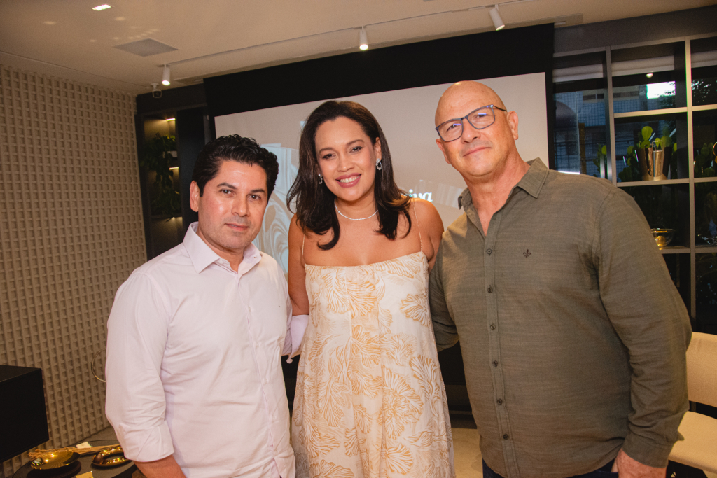 Pompeu Vasconcelos, Glaucia Canali E Claudio Canali