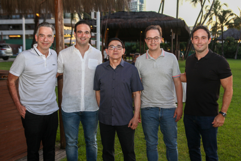 Novo presidente - Roberto Machado comemora posse na presidência do TRF5 em sunset no Iate Clube de Fortaleza