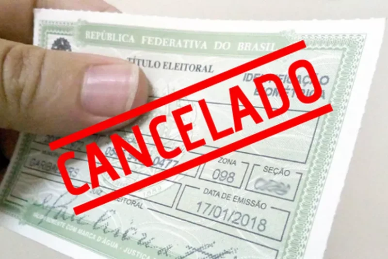 Título De Eleitor Cancelado Foto Tre Sc