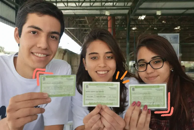 Título De Eleitor, Jovem, Adolescente,