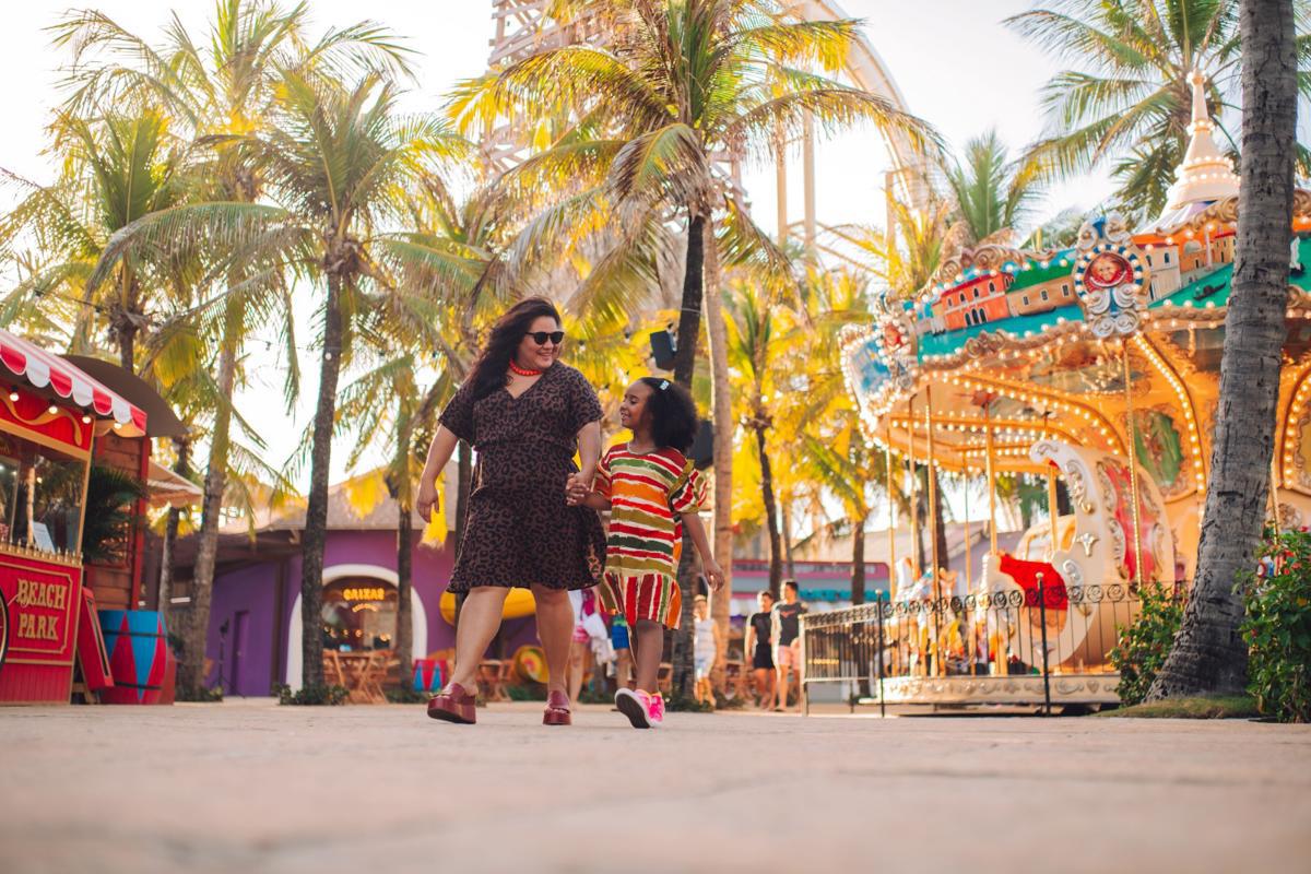 Beach Park reúne música, natureza e aventura no Dia das Mães