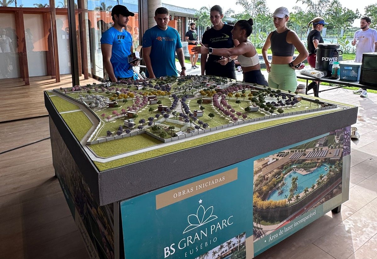 BS Gran Parc Eusébio promove treino de corrida para divulgar o empreendimento