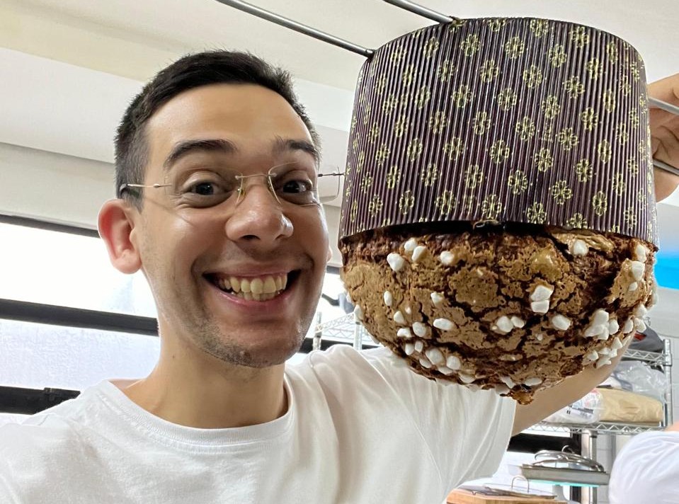 Cearense Brunno Malheiros lidera equipe brasileira no Panettone World Championship, na Itália