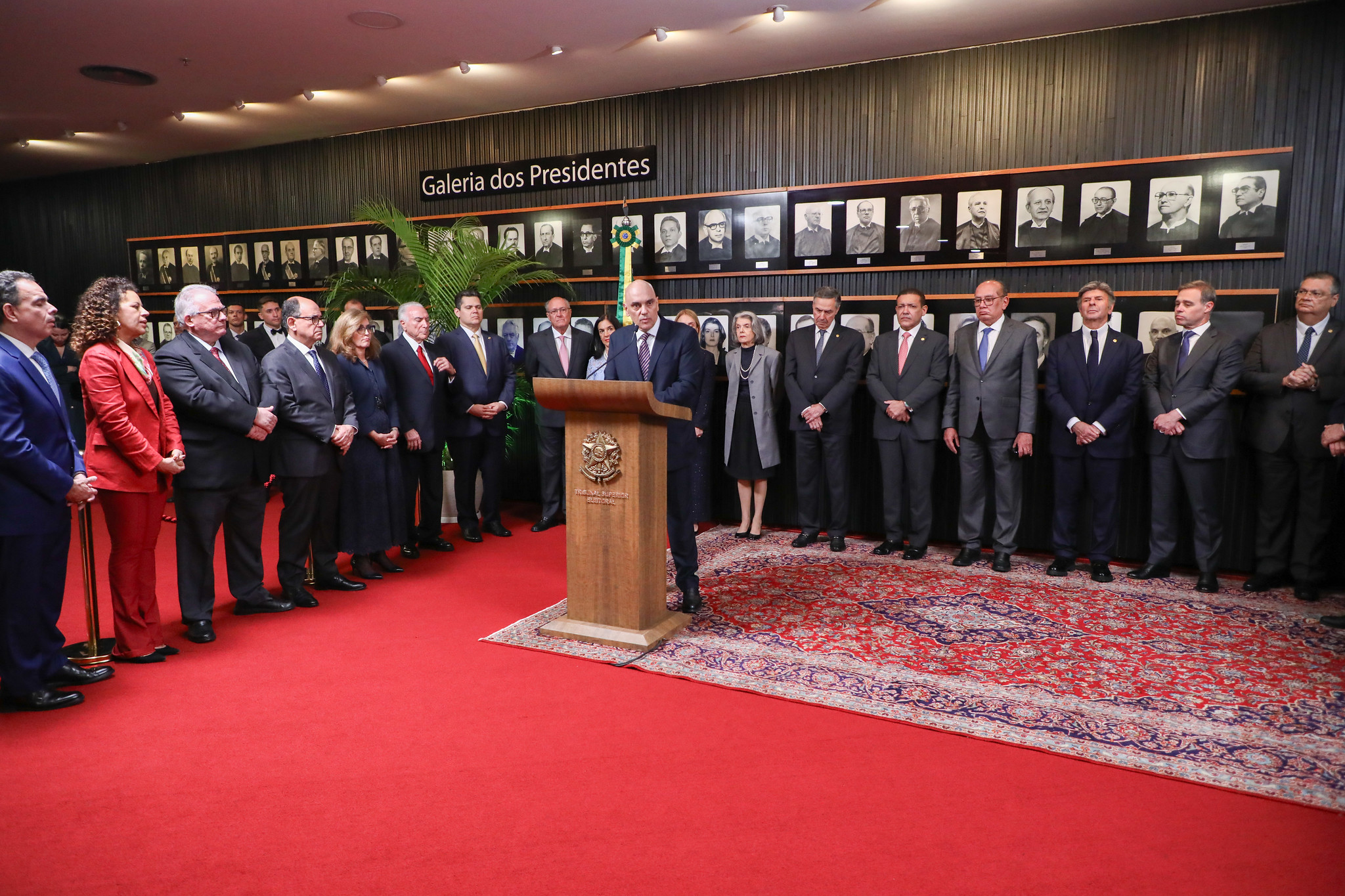 Alexandre De Moraes Galeria Luiz Roberto Secom Tse