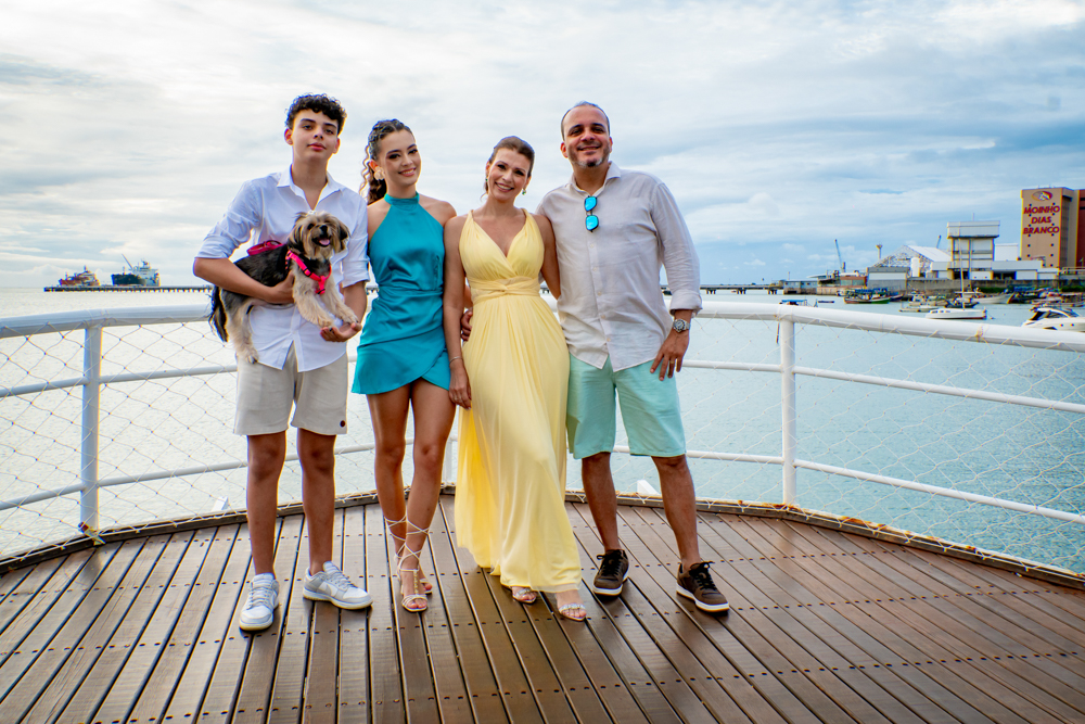 Cacau, Théo, Mel, Flávia E Marcos Aguiar