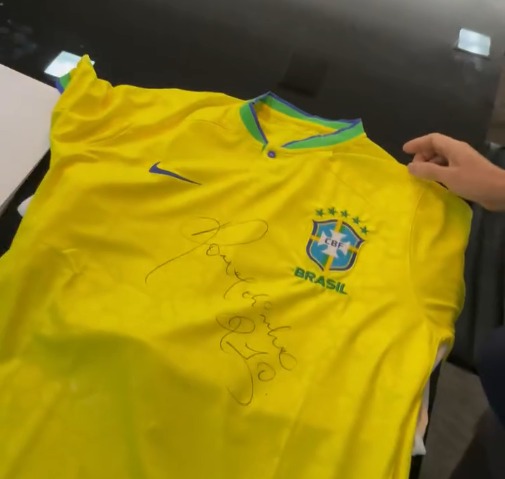 Camisa Seleção Autografada