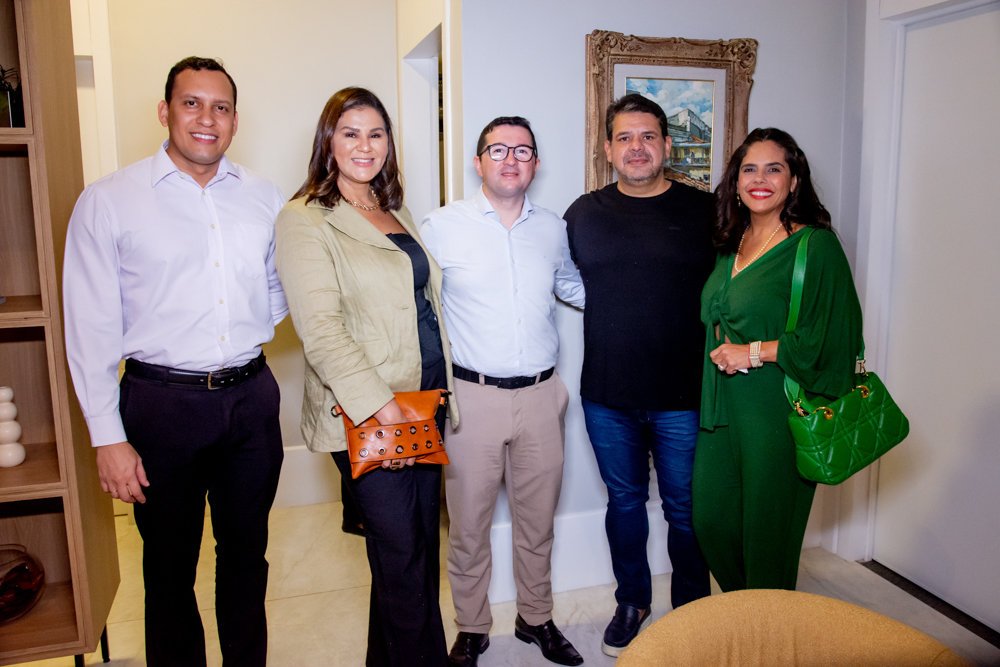 Clerisson Filho, Patrícia Mota, Wagner Paiva, Adriano Alves E Michele Holanda