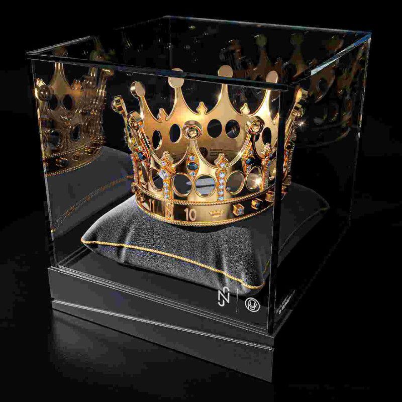 Coroa De Ouro Em Celebrabração A Neymar Jr. 2