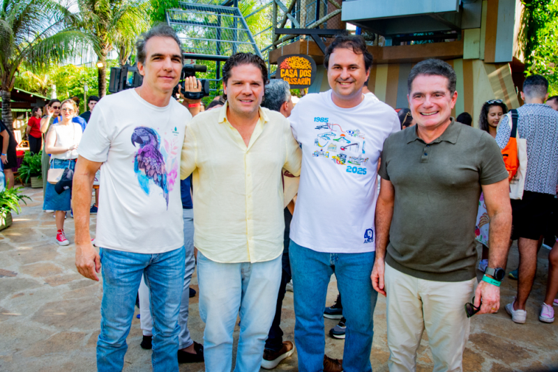 BEACH PARK - Autoridades cearenses e celebridades nacionais prestigiam inauguração oficial do Arvorar